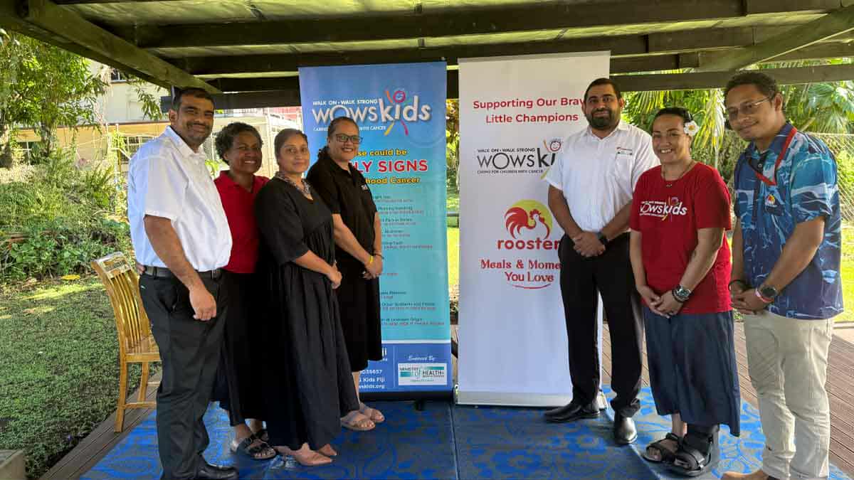 Rooster partners with WOWS Kids Fiji to support children with cancer